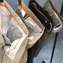 Load image into Gallery viewer, Straight-leg Slim-fit Stretch Trousers