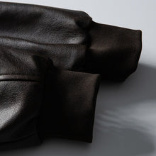 Load image into Gallery viewer, Leather Retro Loose-fitting Lapel Jacket