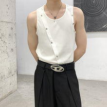 Load image into Gallery viewer, Irregular Metal Breasted Vest