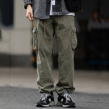 Load image into Gallery viewer, Cargo Pocket Loose Straight Jeans