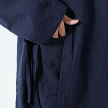 Load image into Gallery viewer, Loose Cotton Cross Front Side Tie Shirt