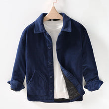 Load image into Gallery viewer, Corduroy Warm Lapel Cotton Jacket