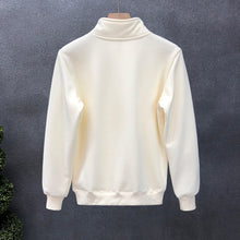 Load image into Gallery viewer, Half-high Zip-neck Pullover Sweatshirt