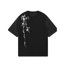 Load image into Gallery viewer, Embroidered Crew Neck Loose Short Sleeve T-shirt