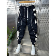 Load image into Gallery viewer, Patchwork Striped Legged Overalls