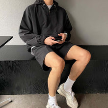 Load image into Gallery viewer, Loose Hooded Top Shorts Sports Suit