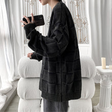 Load image into Gallery viewer, Washed Distressed Vintage Plaid Sweater