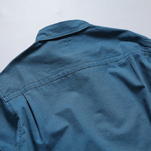 Load image into Gallery viewer, Collared Plaid Textured Shirt