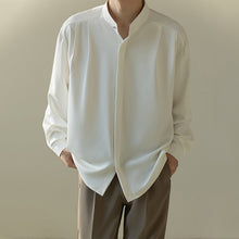 Load image into Gallery viewer, Vintage Casual Loose Stand-collar Button-down Shirt