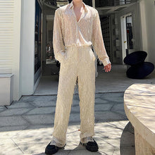 Load image into Gallery viewer, Stage Tassels Sequins Tops Pants Suits