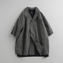 Load image into Gallery viewer, Japanese Retro Loose Casual Denim Shirt