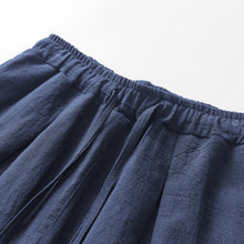 Load image into Gallery viewer, Linen Loose Slouchy Wide-leg Pants