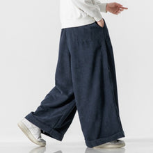 Load image into Gallery viewer, Corduroy Straight-leg Casual Wide-leg Pants