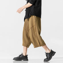 Load image into Gallery viewer, Knitted Patchwork Vintage Straight-leg Pants