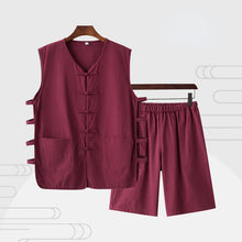Load image into Gallery viewer, Thin Casual Cotton And Linen Vest