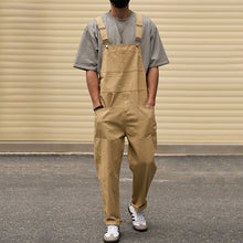 Load image into Gallery viewer, American Retro Loose Casual Overalls
