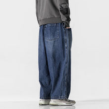 Load image into Gallery viewer, Loose Wide Big Pocket Straight Jeans