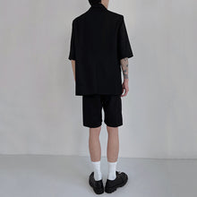 Load image into Gallery viewer, Summer Loose Suit Jacket Thin Casual Shorts Two-piece Set