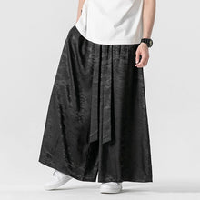 Load image into Gallery viewer, Jacquard Satin Loose Wide-leg Pants