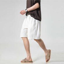 Load image into Gallery viewer, Breathable Linen Casual Shorts