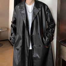 Load image into Gallery viewer, Mid-length Over-the-knee Windbreaker Jacket