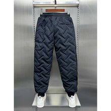 Load image into Gallery viewer, Warm Cotton Loose Striped Thick Tapered Pants