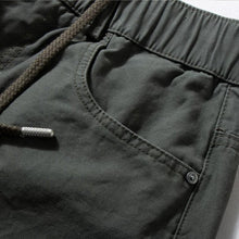 Load image into Gallery viewer, Casual Wide-Leg Cotton Workwear Trousers