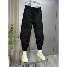 Load image into Gallery viewer, Three-dimensional Cut Tapered Leg Casual Loose Pants