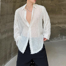 Load image into Gallery viewer, Thin Sheer Long Sleeve Shirt