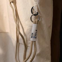 Load image into Gallery viewer, Compass Pendant Japanese Retro Short-sleeved Work Shirt