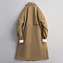 Load image into Gallery viewer, Japanese Winter Mid-length Warm 90%White Duck Down Windbreaker