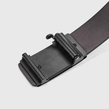 Load image into Gallery viewer, Simple Toothless Smooth Leather Buckle Belt