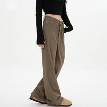 Load image into Gallery viewer, American Retro Straight Loose Jeans