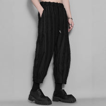 Load image into Gallery viewer, Striped Fringed Casual Pants