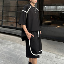 Load image into Gallery viewer, Retro Contrast Stripe Tracksuit