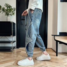 Load image into Gallery viewer, Irregular Patchwork Loose Pencil Pants