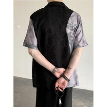Load image into Gallery viewer, Jacquard Patchwork Design Shirt