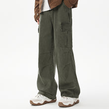 Load image into Gallery viewer, Loose Straight Retro Wide-leg Pants