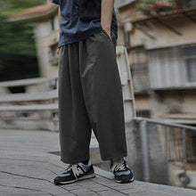 Load image into Gallery viewer, Japanese Retro Loose Straight Leg Casual Pants