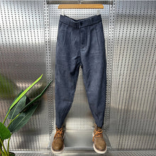 Load image into Gallery viewer, Winter Corduroy Casual Slim-fit Loose Harem Pants