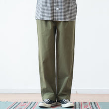 Load image into Gallery viewer, Japanese Retro Solid Loose Straight Trousers