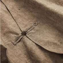 Load image into Gallery viewer, Retro Irregular Placket Casual Shirt