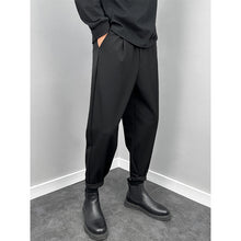 Load image into Gallery viewer, Black Casual Pencil Pants