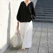 Load image into Gallery viewer, Pullover Loose Cover-up Shirt