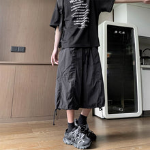 Load image into Gallery viewer, American Casual Loose Wide-leg Workwear Cropped Trousers