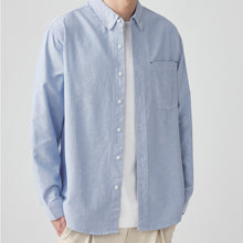 Load image into Gallery viewer, Cotton Oxford Long Sleeve Shirt