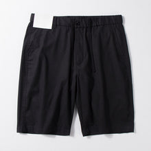 Load image into Gallery viewer, Thin Cotton and Linen Basic Solid Color Straight Loose Shorts