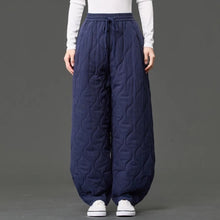 Load image into Gallery viewer, Japanese Retro Quilted Padded Loose Lantern Pants