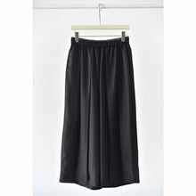 Load image into Gallery viewer, Women's Shadow Pinstripe Pleated Elastic-waist Fluid Draped Loose Wide-leg Pants
