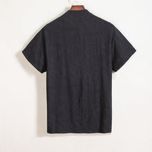 Load image into Gallery viewer, Cotton and Linen Kimono Loose Cardigan Shirt